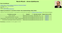 Desktop Screenshot of dydaktyka.miczek.pl