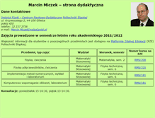 Tablet Screenshot of dydaktyka.miczek.pl